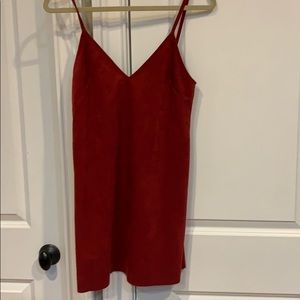 Aritzia suede strap dress. Only worn one time.